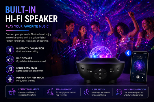 Galaxy Ocean Light Projector