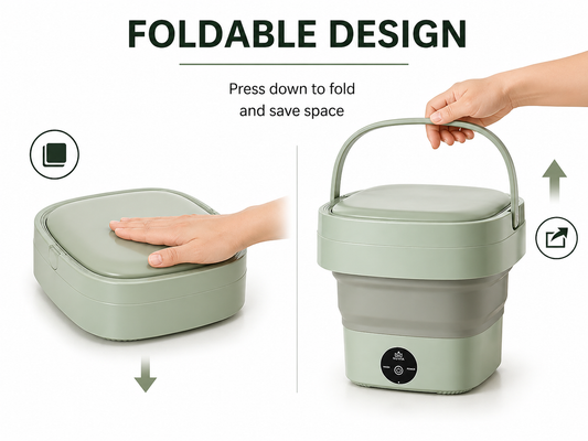 Foldable Mini Laundry Machine