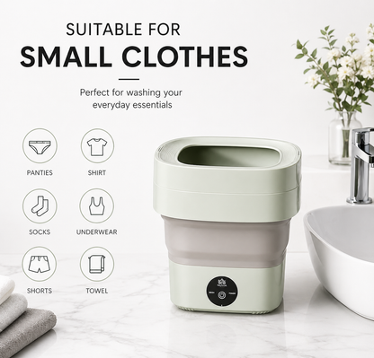 Foldable Mini Laundry Machine