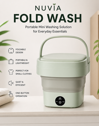 Foldable Mini Laundry Machine
