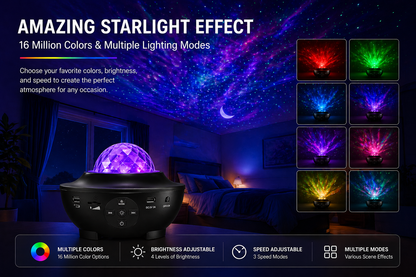 Galaxy Ocean Light Projector
